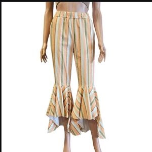 Striped Flared Women's Pants